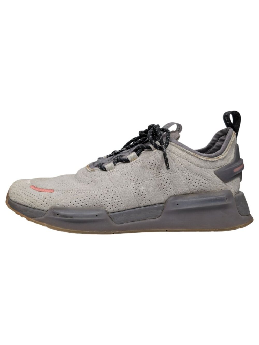 Adidas NMD R1 V3 Shoes Mens Metal Grey GX2091 Lace Up Sneakers Size 9.5 - Picture 4 of 11